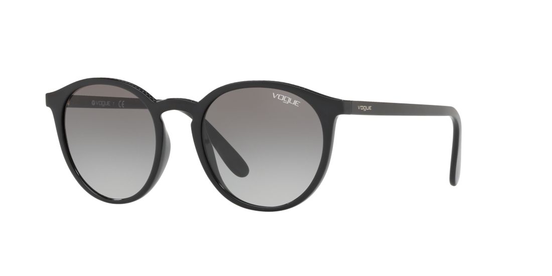 Vogue Eyewear Woman VO5215S - Frame color: Black, Lens color: Grey-Black, Size 51-19/140