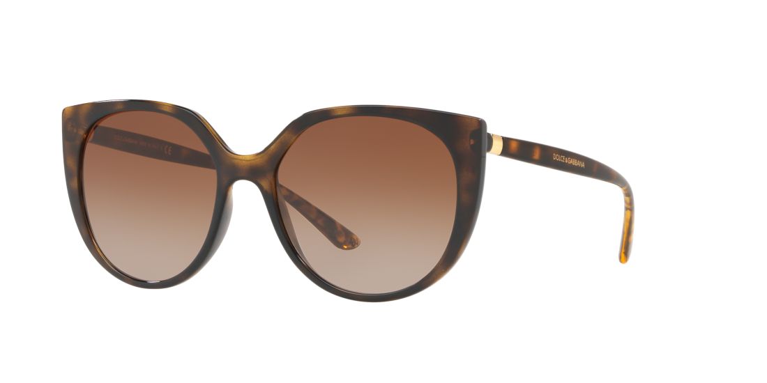 Dolce And Gabbana Woman DG6119 - Frame color: Tortoise, Lens color: Brown, Size 54-17/140