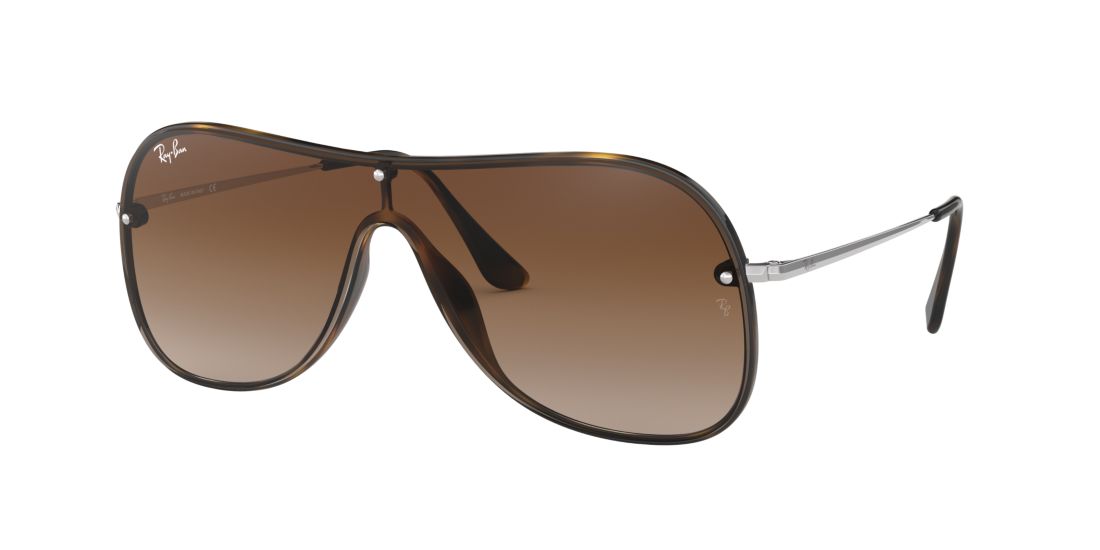 Ray Ban Unisex RB4311N - Frame color: Tortoise, Lens color: Brown Gradient, Size 01-38/140