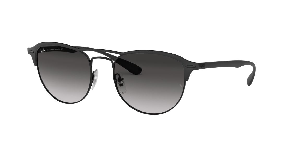 Ray Ban Unisex RB3596 - Frame color: Black, Lens color: Grey-Black, Size 54-19/145