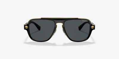 Versace Ve2199 56 Grey Black Black Polarised Sunglasses Sunglass Hut Australia