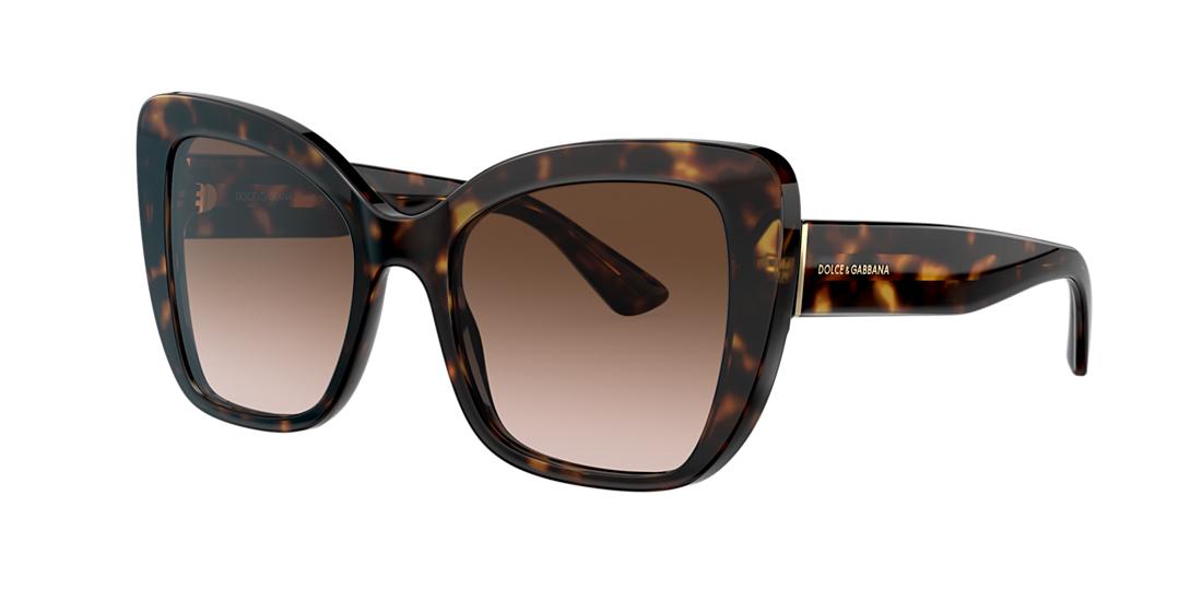 Shop Dolce & Gabbana Dolce&gabbana Woman Sunglasses Dg4348 In Brown Gradient Dark Brown