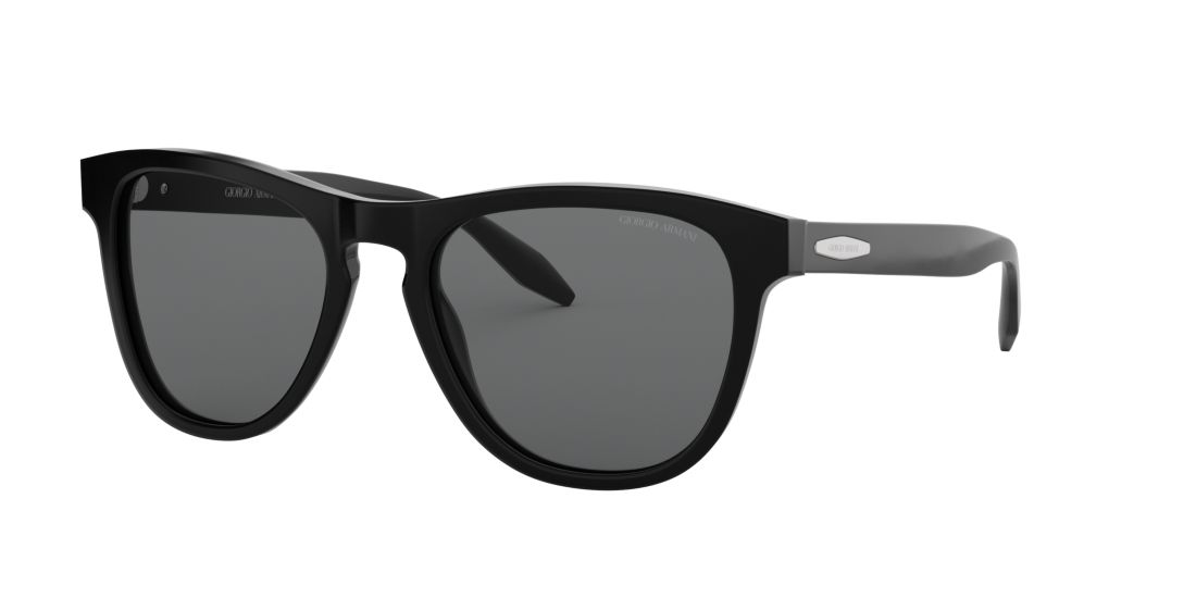 Giorgio Armani Man AR8116 - Frame color: Black, Lens color: Grey-Black, Size 55-19/145