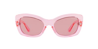Prada PR 19MS 56 Pink & Pink Sunglasses | Sunglass Hut USA