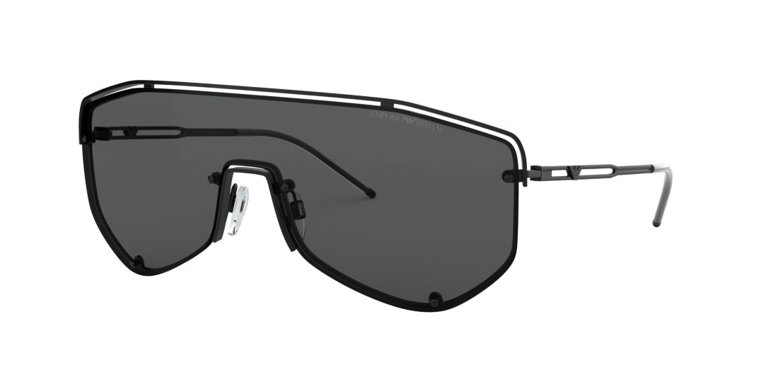 Emporio Armani Man EA2072 - Frame color: Black, Lens color: Grey-Black