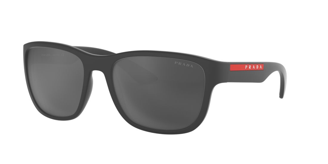 Prada Linea Rossa Man PS 01US - Frame color: Grey, Lens color: Grey-Black, Size 59-19/145
