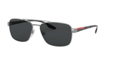 Prada Linea Rossa Ps 51us 62 Grey Black Sunglass Hut