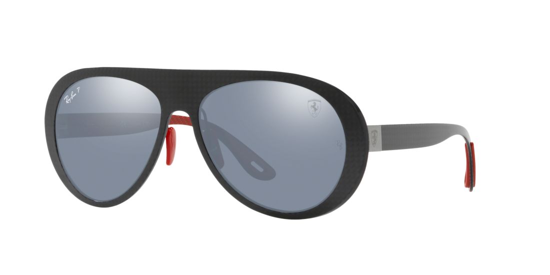 ray ban chromance silver