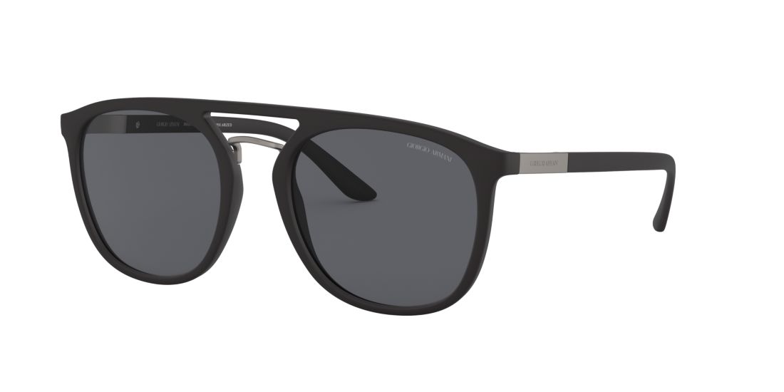Shop Giorgio Armani Man Sunglasses Ar8118 In Polar Grey