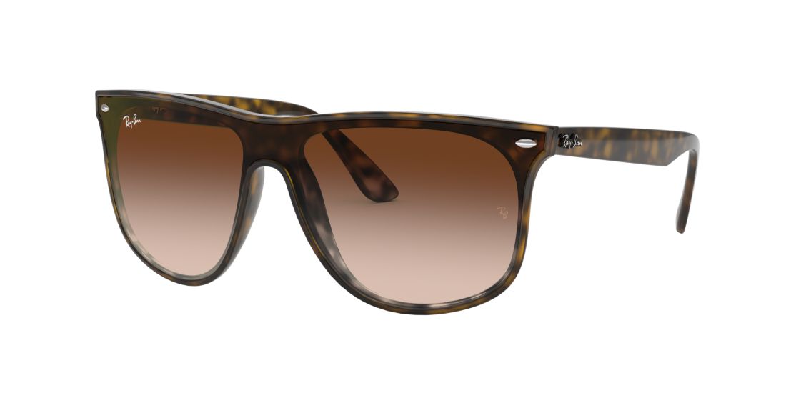 Ray Ban Unisex RB4447N BLAZE - Frame color: Tortoise, Lens color: Brown, Size 01-38/145