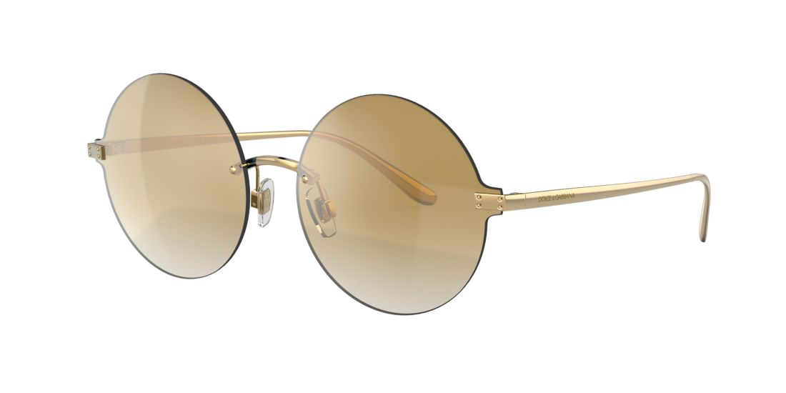 Dolce And Gabbana Woman DG2228 - Frame color: Gold, Lens color: Gold, Size 62-17/140