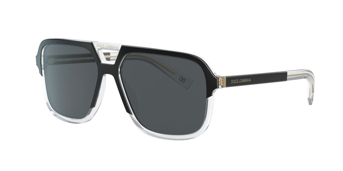 Dolce & Gabbana Dolce&gabbana Man Sunglasses Dg4354 In Dark Grey