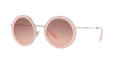Miu Miu MU 59US 48 Pink & Pink Sunglasses | Sunglass Hut USA