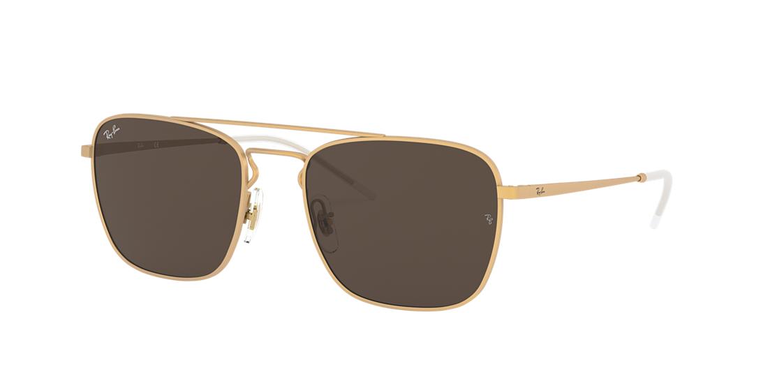 Shop Ray Ban Ray In Dark Brown Classic