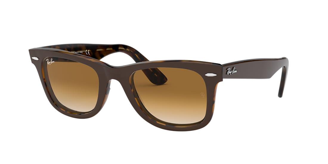 Ray Ban Unisex RB2140 ORIGINAL WAYFARER COLOR MIX - Frame color: Brown, Lens color: Brown Gradient, Size 50-22/150 Ray Ban Unisex RB2140 ORIGINAL WAYFARER COLOR MIX - Frame color: Brown, Lens color: Brown Gradient, Size 50-22/150
