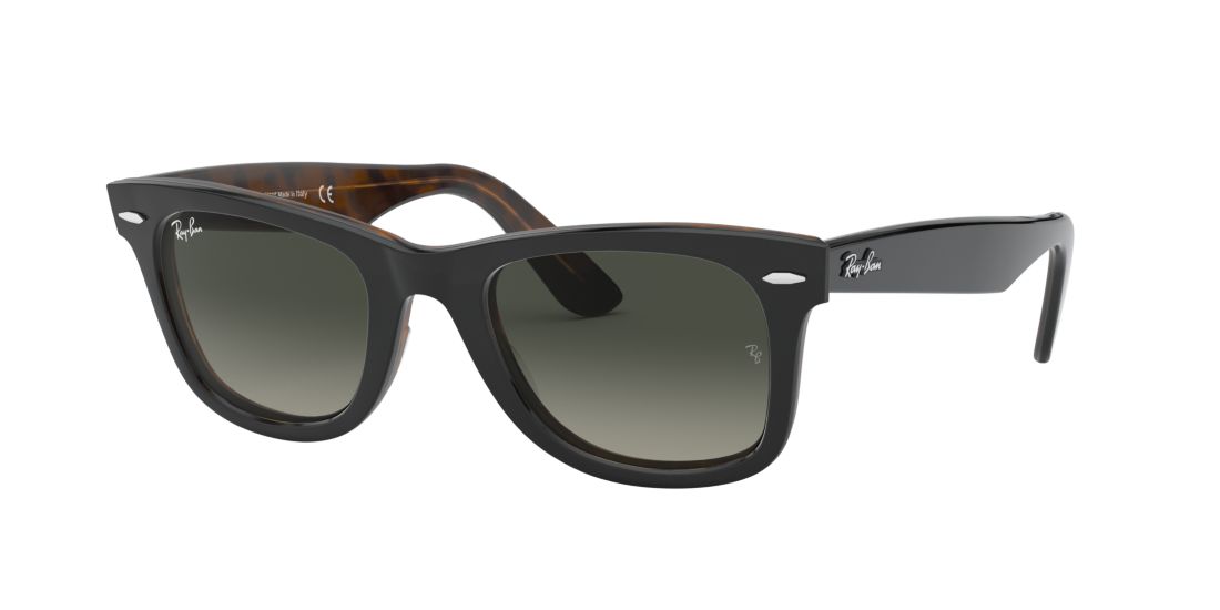 Shop Ray Ban Ray In Grey Gradient