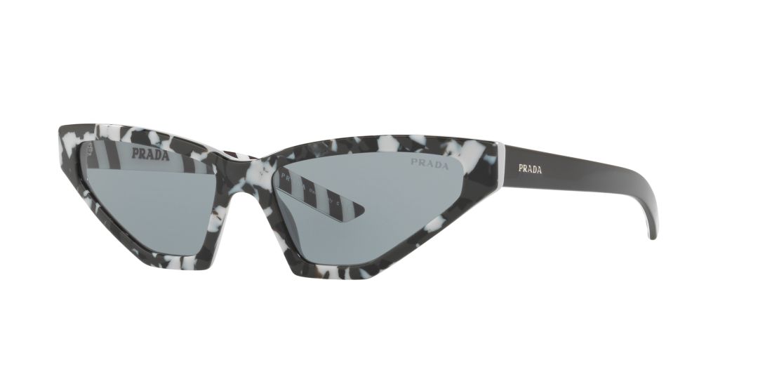 Prada Woman PR 12VS - Frame color: Grey, Lens color: Grey-Black, Size 57-16/140