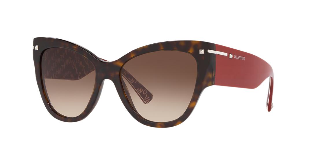 Valentino Woman VA4028 - Frame color: Tortoise, Lens color: Brown, Size 55-17/140 Valentino Woman VA4028 - Frame color: Tortoise, Lens color: Brown, Size 55-17/140