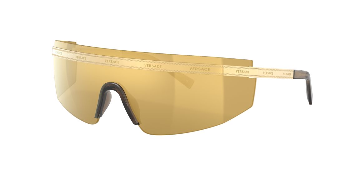 Versace Unisex VE2208 - Frame color: Gold, Lens color: Gold, Size 01-45/115