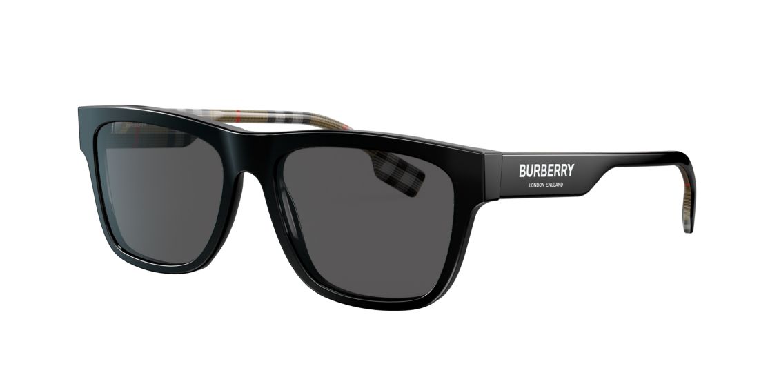 Burberry Women's Low Bridge Fit Sunglasses, Be4333f Alice 55 In Black