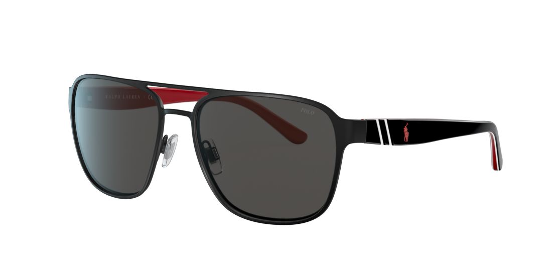 Polo Ralph Lauren Man PH3125 - Frame color: Gunmetal, Lens color: Grey-Black, Size FA-LS/140