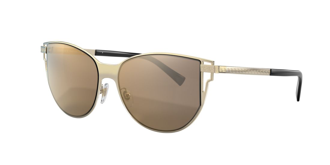 Versace Woman VE2211 - Frame color: Gold, Lens color: Gold, Size 56-16/140