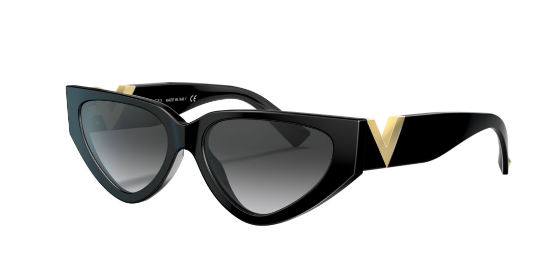 Valentino Woman VA4063 - Frame color: Black, Lens color: Grey-Black, Size 54-16/140