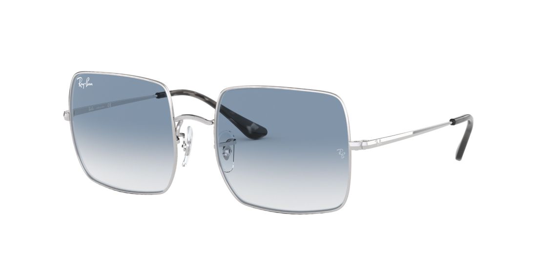 Shop Ray Ban Ray In Light Blue Gradient