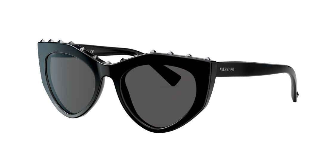 Valentino Woman VA4060 - Frame color: Gunmetal, Lens color: Grey-Black, Size 53-20/140
