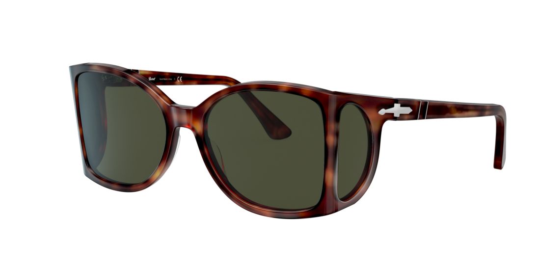 Persol Man PO0005 - Frame color: Gold, Lens color: Grey-Black, Size FA-LS/125