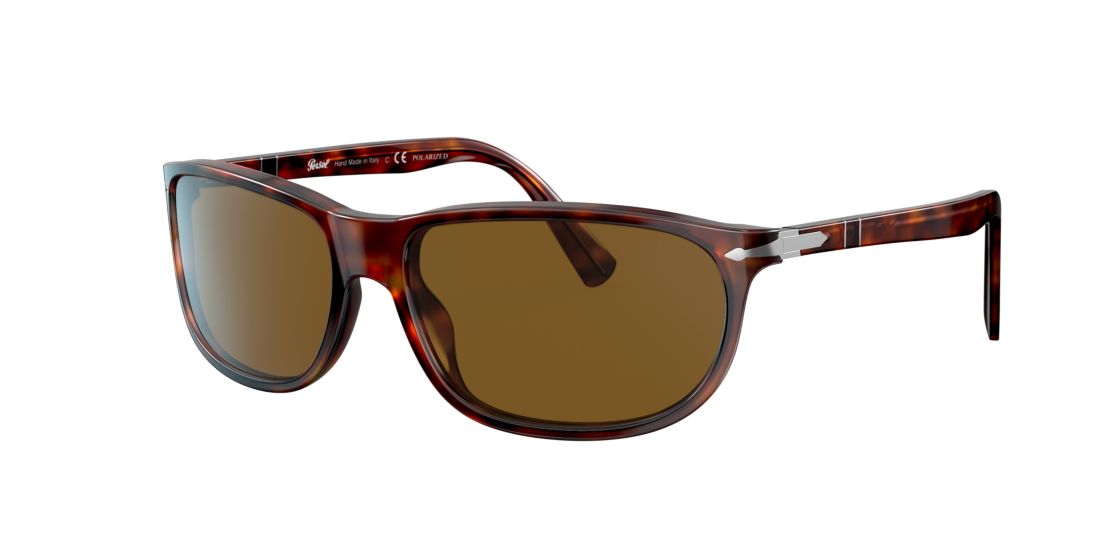 Persol Man PO3222S - Frame color: Tortoise, Lens color: Grey-Black, Size 62-17/135