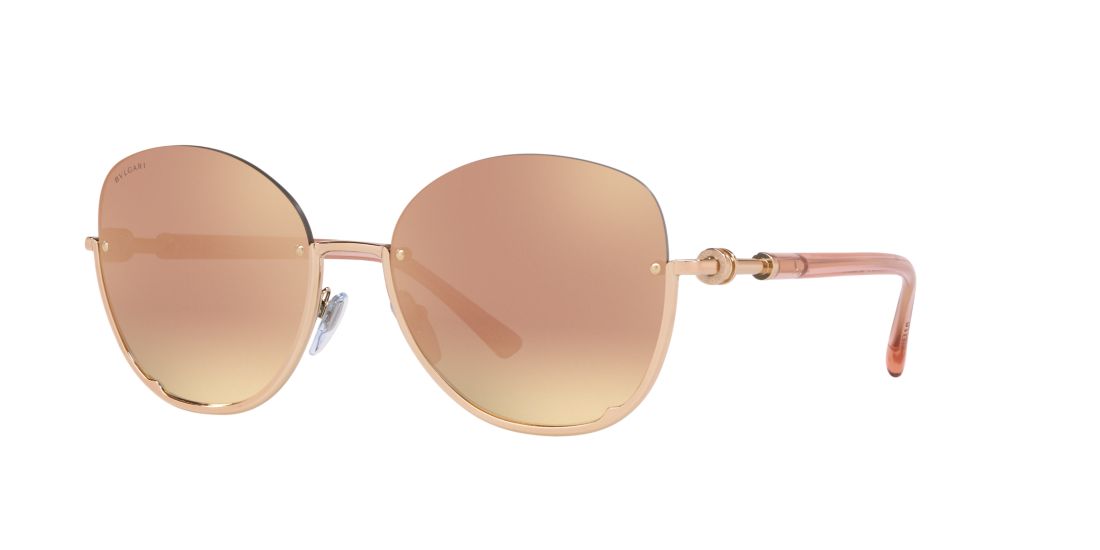 Bulgari Woman BV6123 Bvlgari Bvlgari - Frame color: Gold, Lens color: Gold, Size 56-18/140