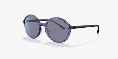 ray ban transparent blue