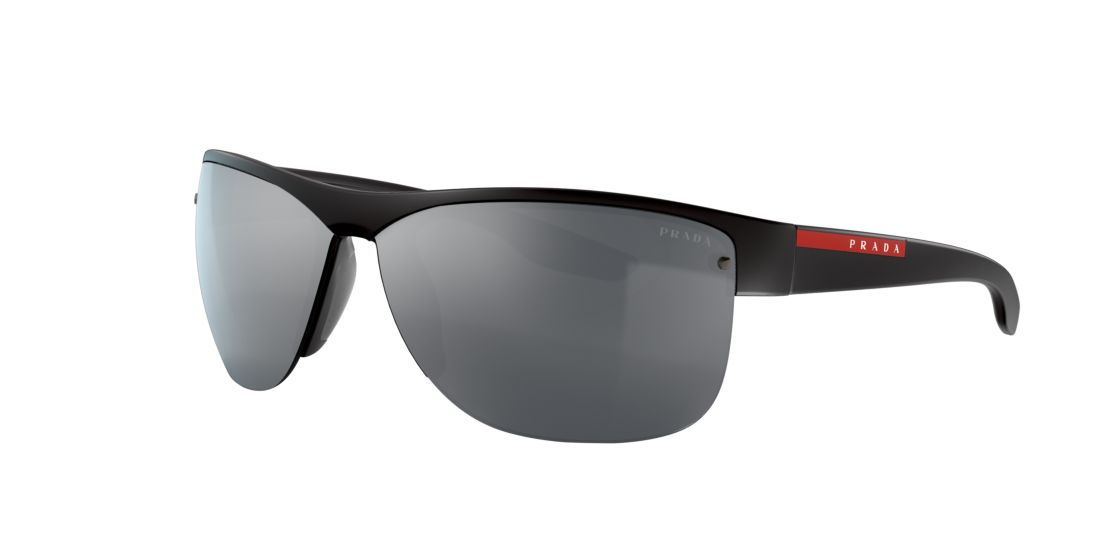 Prada Linea Rossa Man PS 17US - Frame color: Black, Lens color: Grey-Black, Size 68-10/130