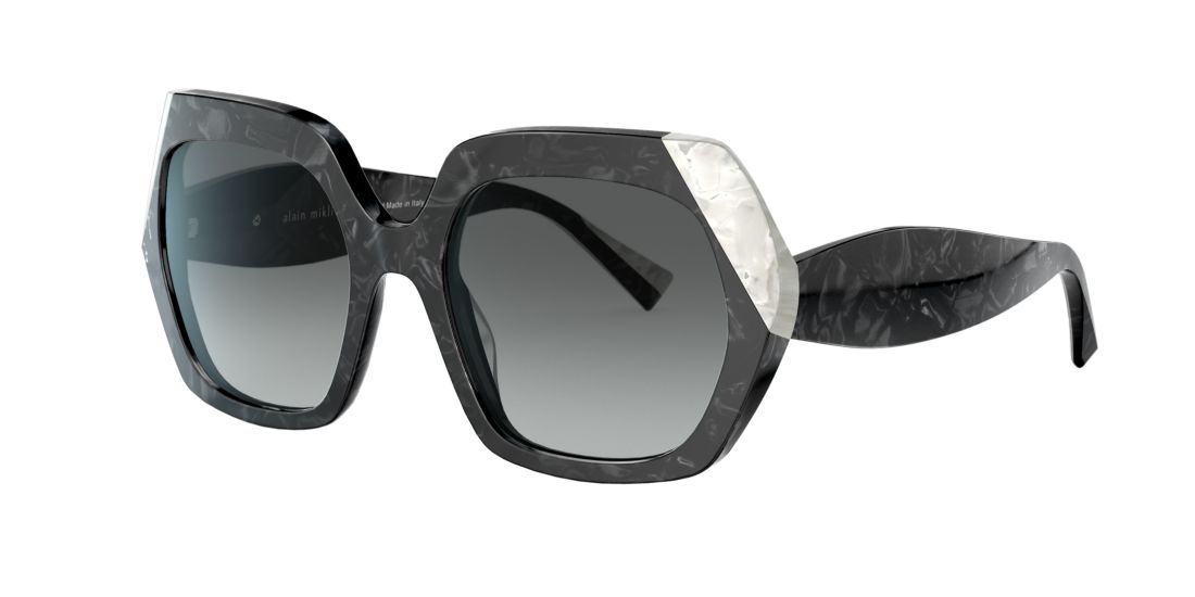 Alain Mikli Woman A05054 - Frame color: Black, Lens color: Grey-Black