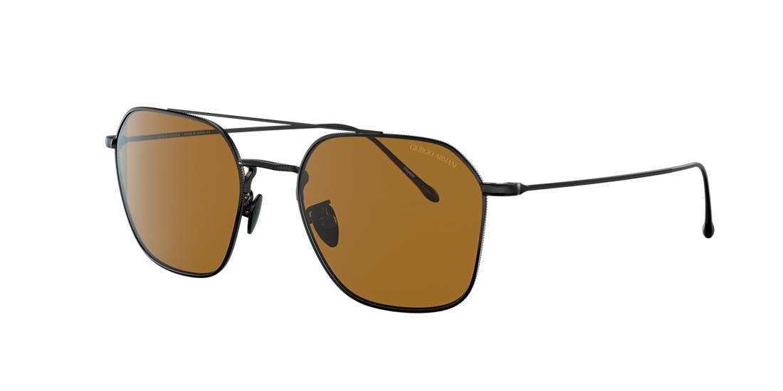 Giorgio Armani Man AR6095T - Frame color: Matte Black, Lens color: Brown Giorgio Armani Man AR6095T - Frame color: Matte Black, Lens color: Brown