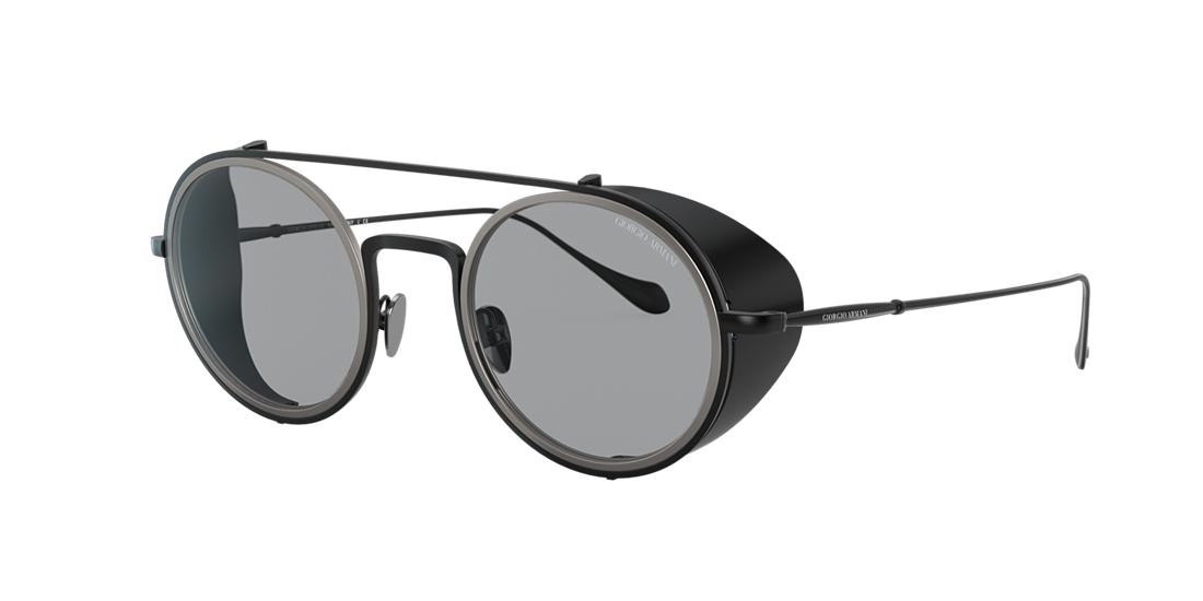 Giorgio Armani Man AR6098 - Frame color: Matte Black, Lens color: Grey-Black Giorgio Armani Man AR6098 - Frame color: Matte Black, Lens color: Grey-Black