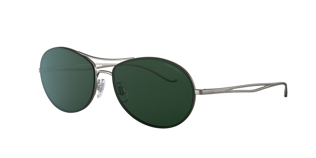 Giorgio Armani Man AR6099 - Frame color: Gunmetal, Lens color: Green