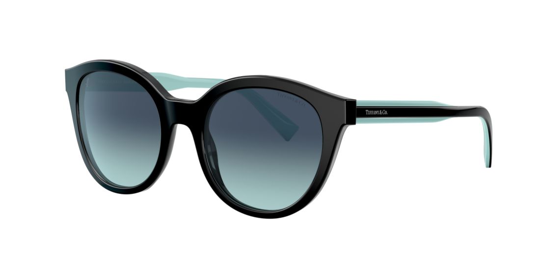 Tiffany Co Woman TF4164 Tiffany Blue - Frame color: Black, Lens color: Blue Gradient