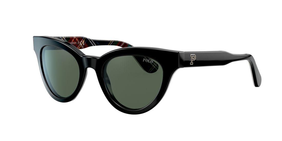 Polo Ralph Lauren Woman PH4157 - Frame color: Black, Lens color: Green