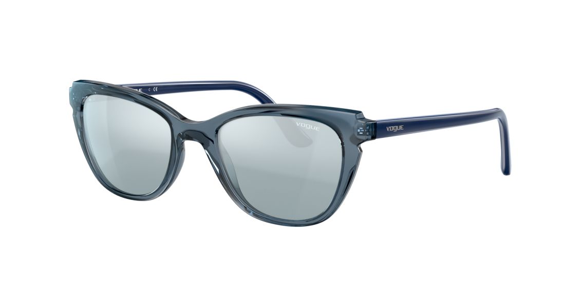 Vogue Eyewear Woman VO5293S - Frame color: Blue, Lens color: Blue Gradient Mirror