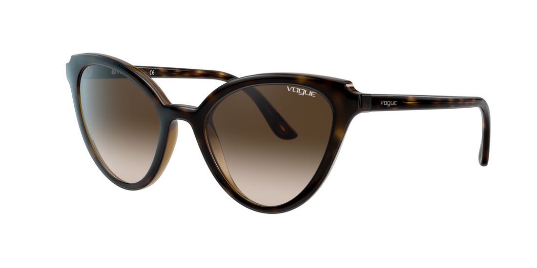 Vogue Eyewear Woman VO5294S - Frame color: Tortoise, Lens color: Brown Gradient