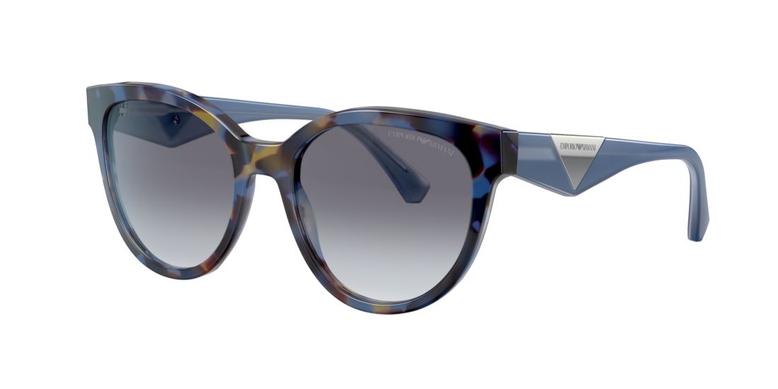 Emporio Armani Woman EA4140 - Frame color: Tortoise, Lens color: Blue Gradient