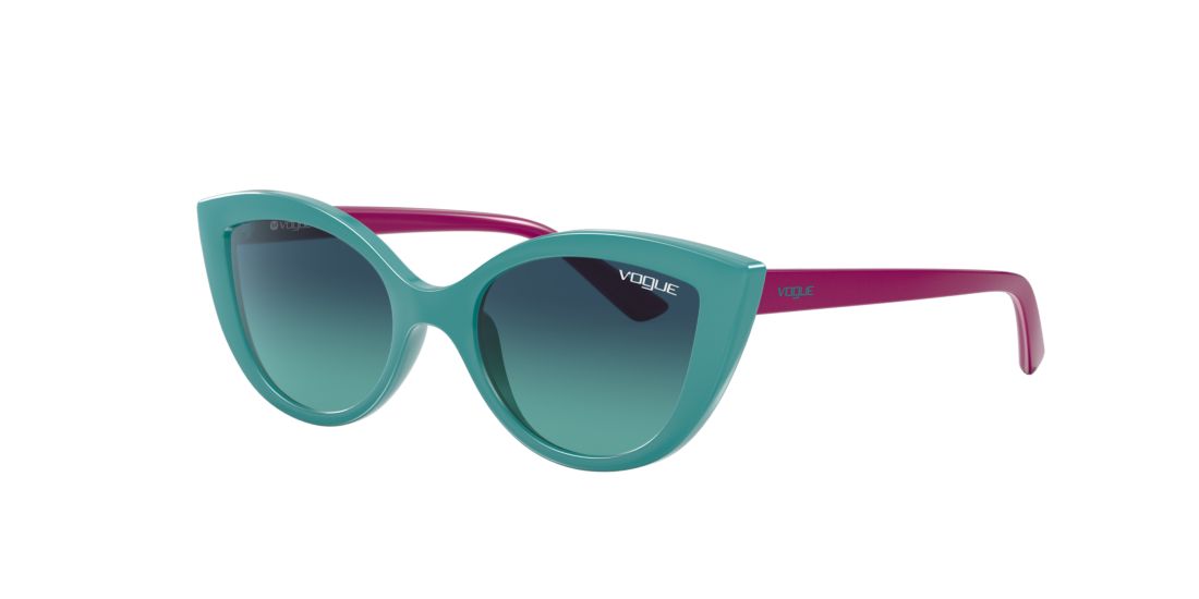 Vogue Eyewear Woman VJ2003 - Frame color: Green, Lens color: Blue Gradient