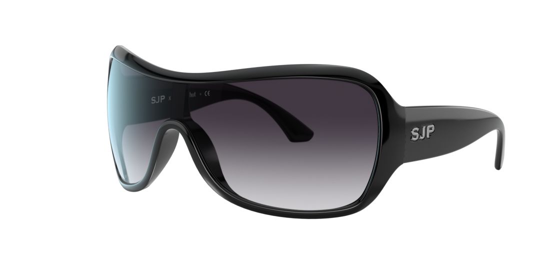 Sjp X Sunglass Hut Woman HU4006 - Frame color: Black, Lens color: Grey-Black