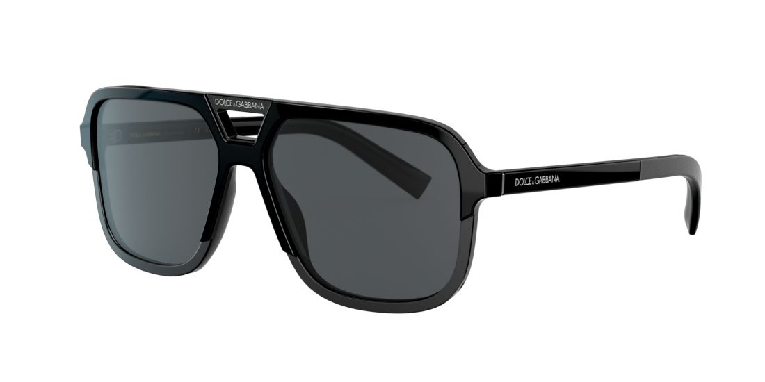 Shop Dolce & Gabbana Dolce&gabbana Man Sunglass Dg4354 In Dark Grey