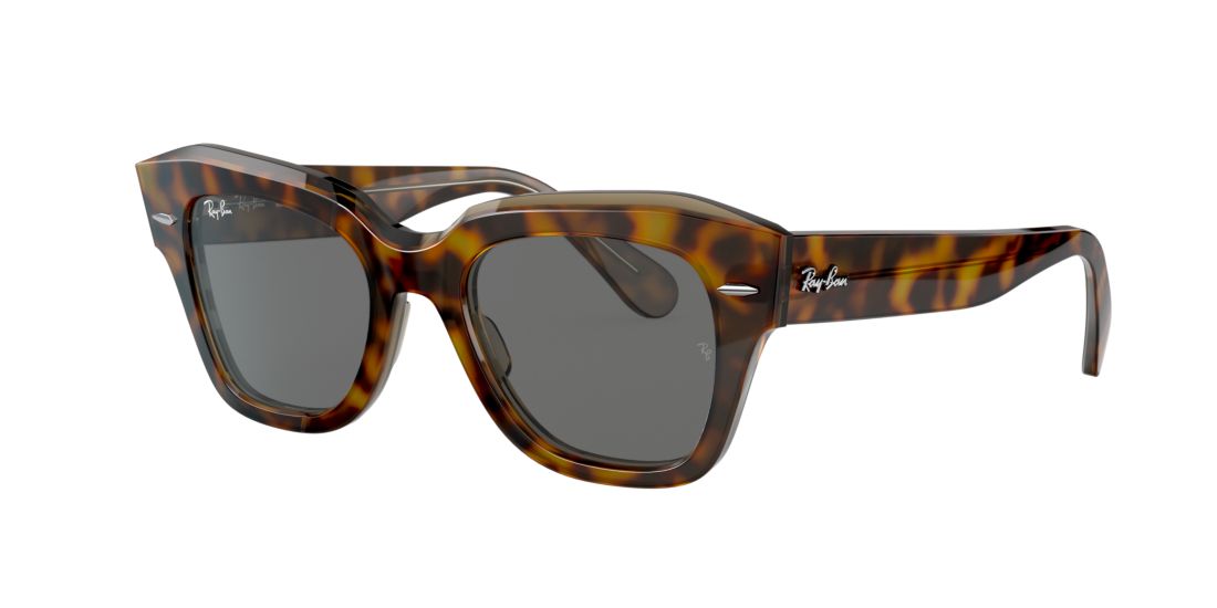 Ray Ban Ray-ban State Street Rb2186 Sunglasses In Grey-black