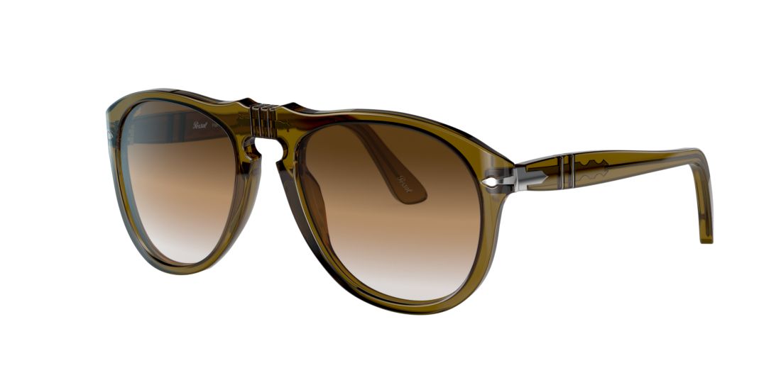 Persol 54mm Aviator Sunglasses In Brown Gradient