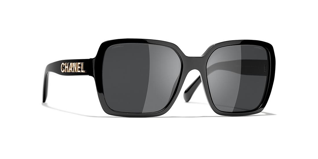 Pre-owned Chanel Woman Sunglass Square Sunglasses Ch5408
