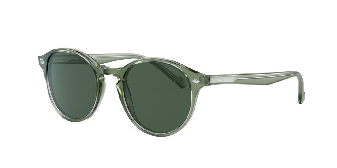 Shop Vogue Eyewear Man Sunglasses Vo5327s In Dark Green